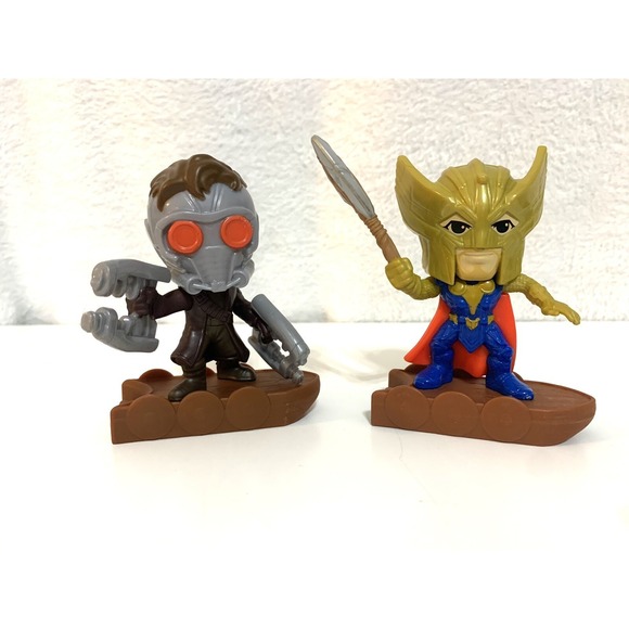McDonald's Other - McDonalds Happy Meal Golden Armor Thor #5 & Quill Love and Thunder Marvel